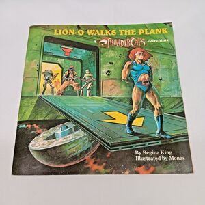Vintage Lion-O Walks the Plank a Thundercats Adventure 1986 Paperback Book